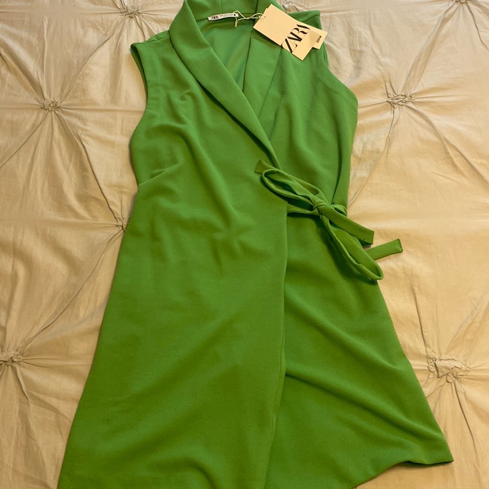 Zara- Blazer Wrap Dress